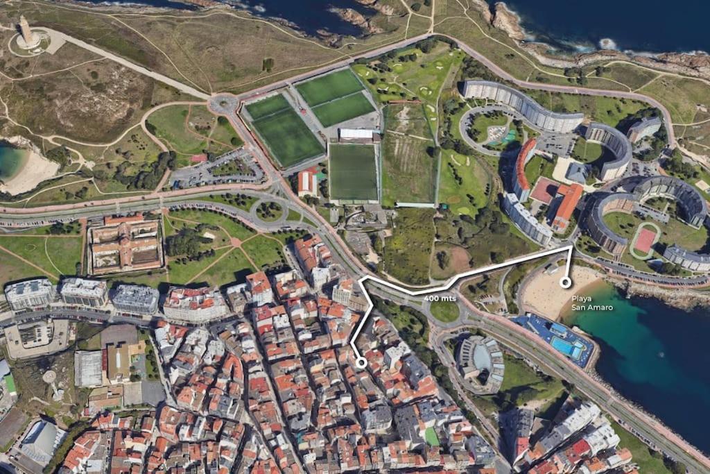 Apartamento Torre De Hercules A Coruña Exteriér fotografie